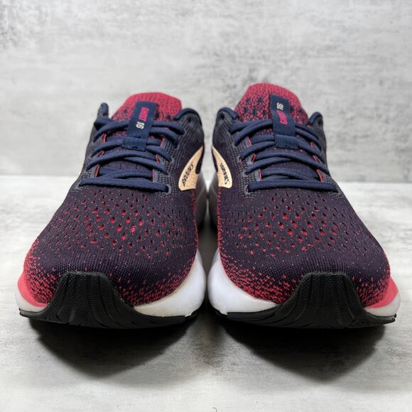 Brooks Ghost 16 Running Shoes - Women's Size 8.5 Wide - Blue Pink - Picture 3 of 10